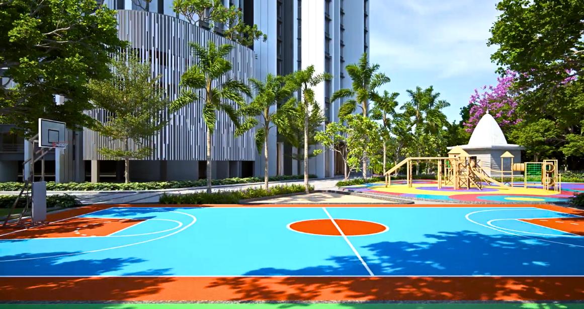 Sunteck-Crescent-Park-Amenities-Basketball-Court-Mohane-Road-Dhakate-Shahad-Ulhasnagar-Kalyan